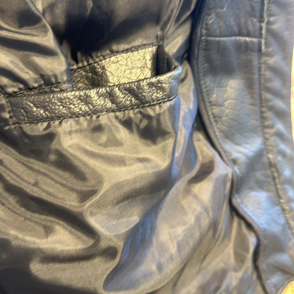 Vintage Hot Leathers Pink and Black Moto Jacket - Picture 9 of 15